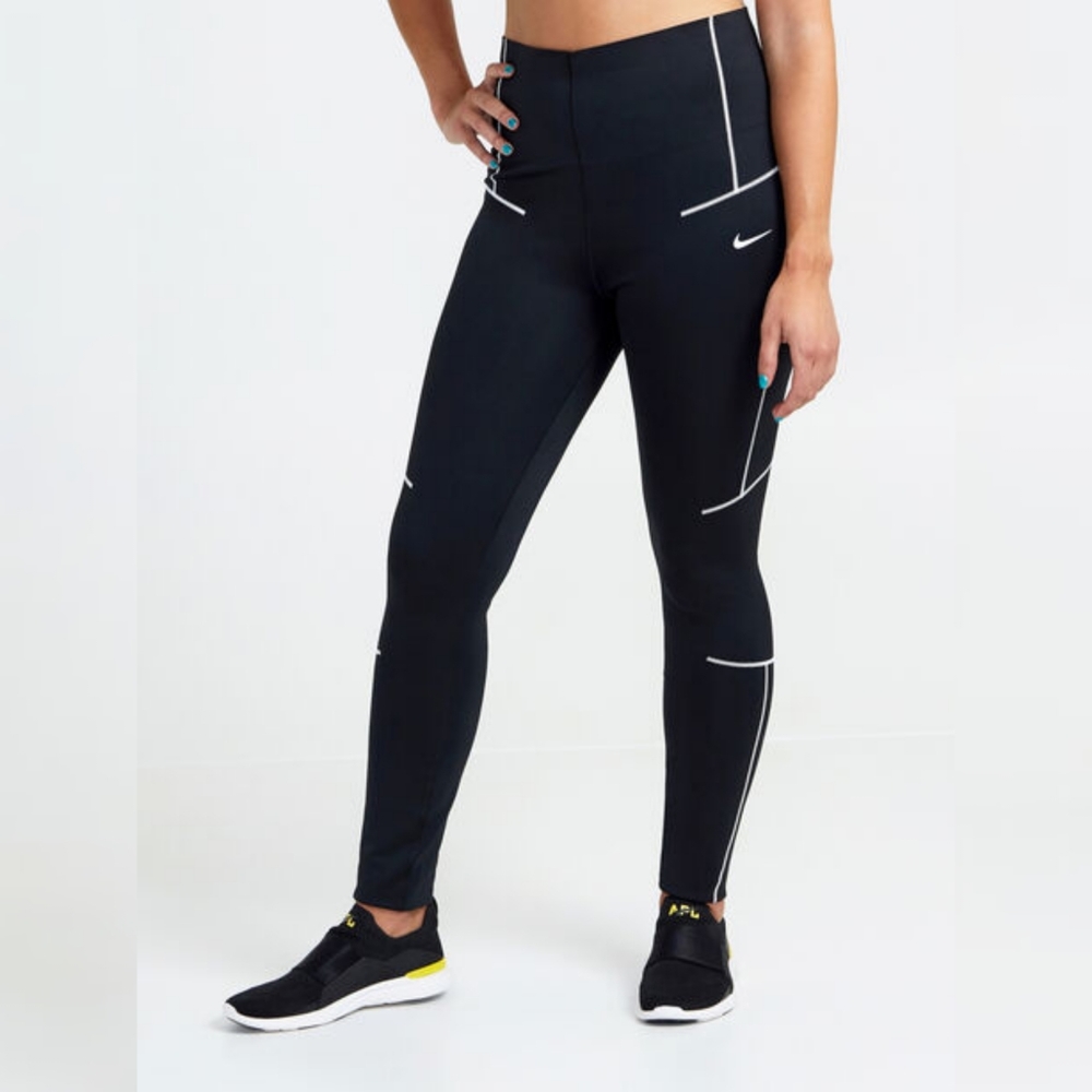 Nike Soulcycle Zig Zag Black Leggings - Picture 2 of 10